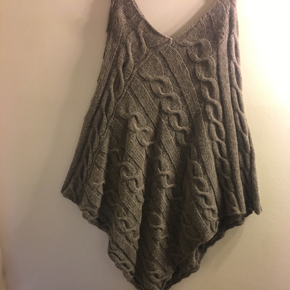 Poncho made in Italy